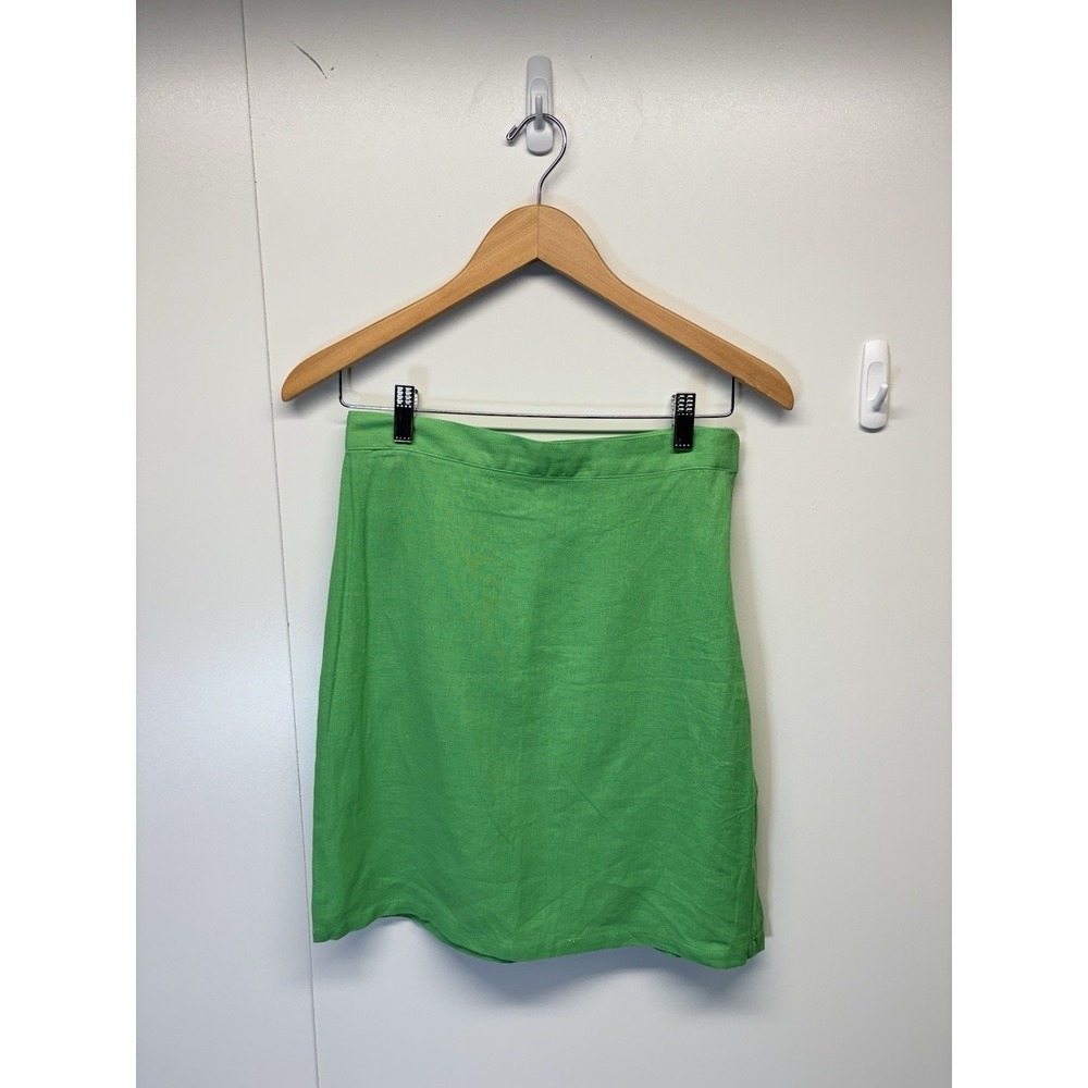 NWT Size 2 Modcloth Green Lime Green‎ Mini Skirt.